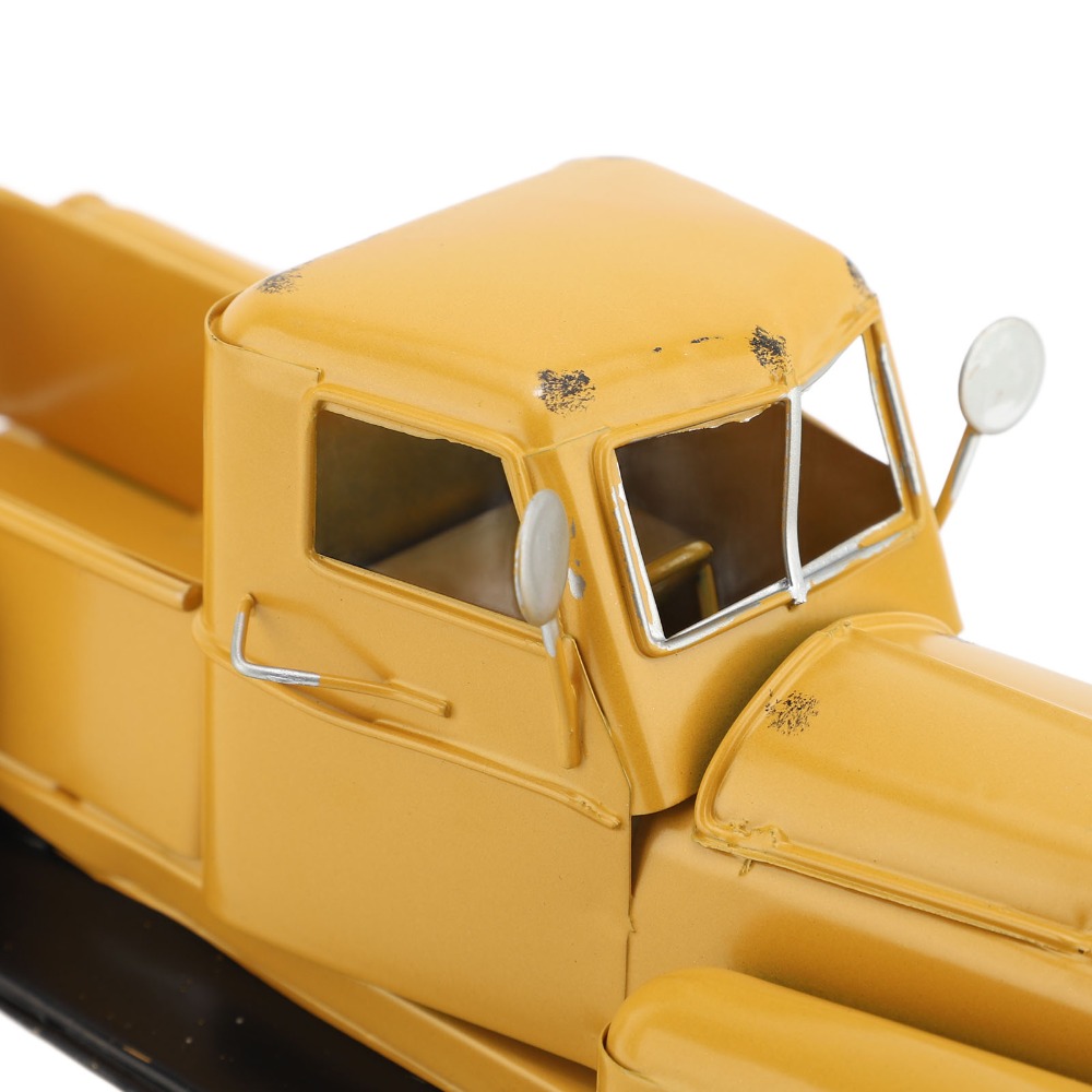 Vintage Collectible Trucks - รถบรรทุกเหล็กจำลองสำหรับสะสม โมเดลรถบรรทุกโลหะวินเทจสำหรับตั้งโต๊ะ ของสะสม ของขวัญตกแต่งบ้าน