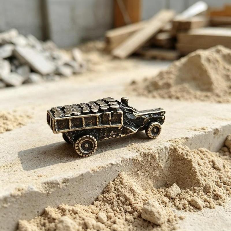 Vintage Collectible Trucks - 1/2/3/4/5 ชิ้น รถบรรทุกเหล็กขนาดเล็ก ดีไซน์วินเทจย้อนยุค โครงสร้างทนทาน เหมาะสำหรับตกแต่งบ้าน