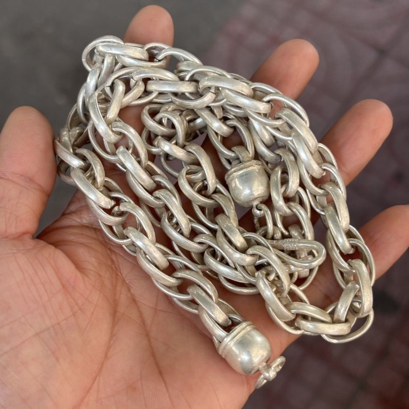 สร้อยคอแบบโบราณทรงวงรีเชื่อมต่ - Vintage Collectible Jewelry บทวิจารณ์และราคา
