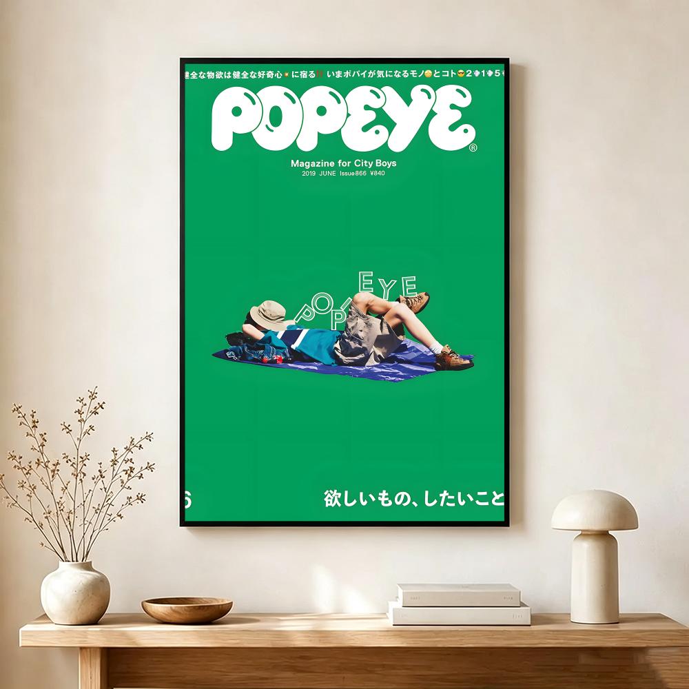 โปสเตอร์นิตยสารวินเทจ P-Popeye - Vintage Collectible Posters บทวิจารณ์และราคา