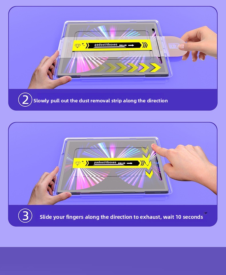 ฟิล์มกระจกกันรอยสำหรับ iPad 12 - Instant Film Pack บทวิจารณ์และราคา