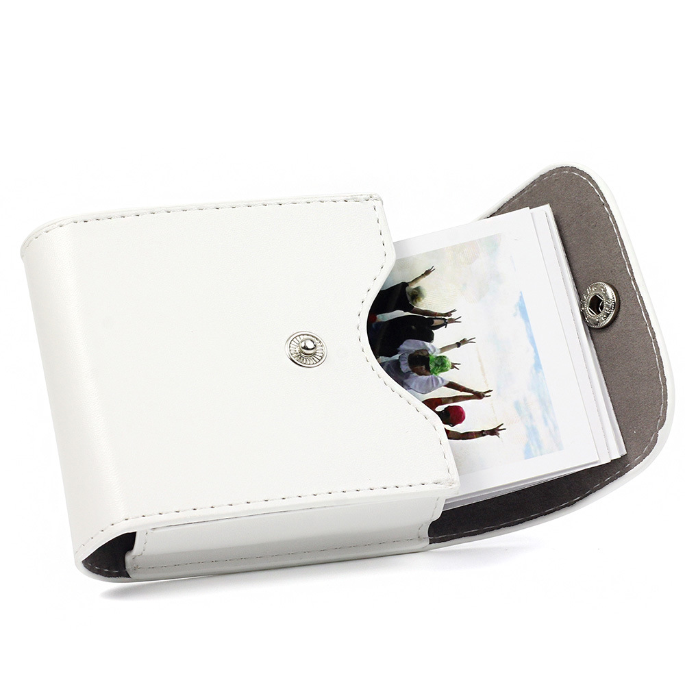 PU หนังกระเป๋าเก็บภาพสําหรับ F - Instant Film Pack บทวิจารณ์และราคา