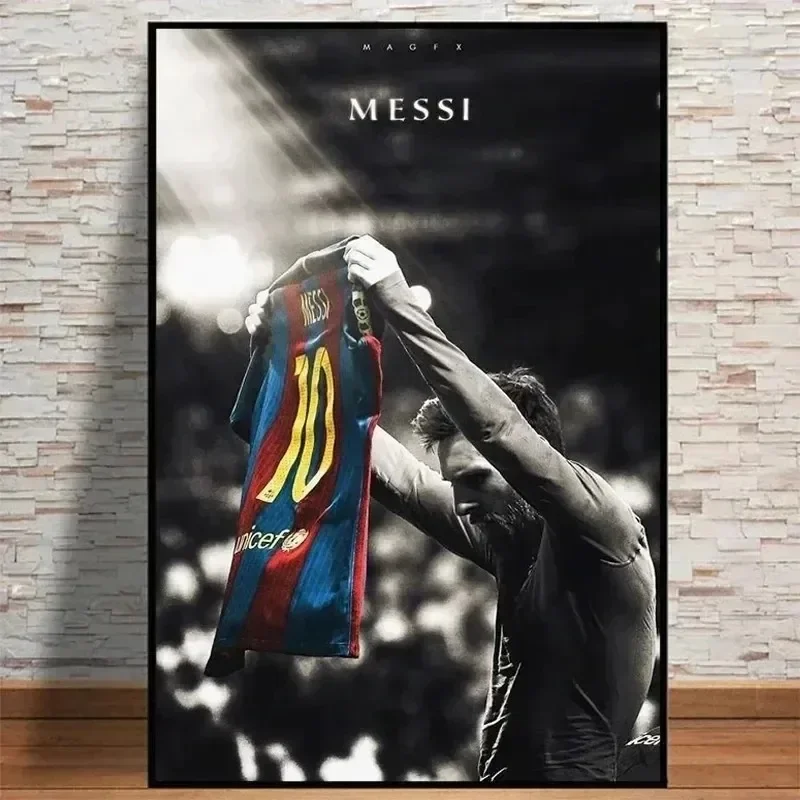 ลิโอเนล เมสซี่ ฟุตบอลสตาร์ คลา - Vintage Collectible Posters บทวิจารณ์และราคา