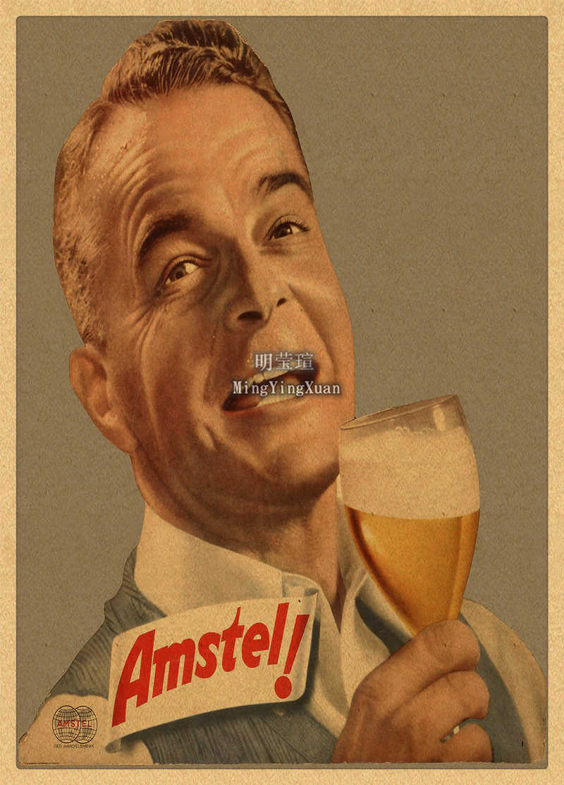 Vintage เบียร์เครื่องดื่มไวน์แ - Vintage Collectible Posters บทวิจารณ์และราคา