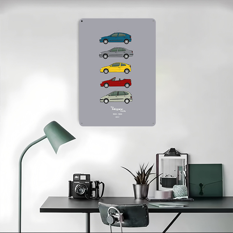 รถสปอร์ตเมแกนคอลเลกชัน 1995-19 - Vintage Collectible Posters บทวิจารณ์และราคา