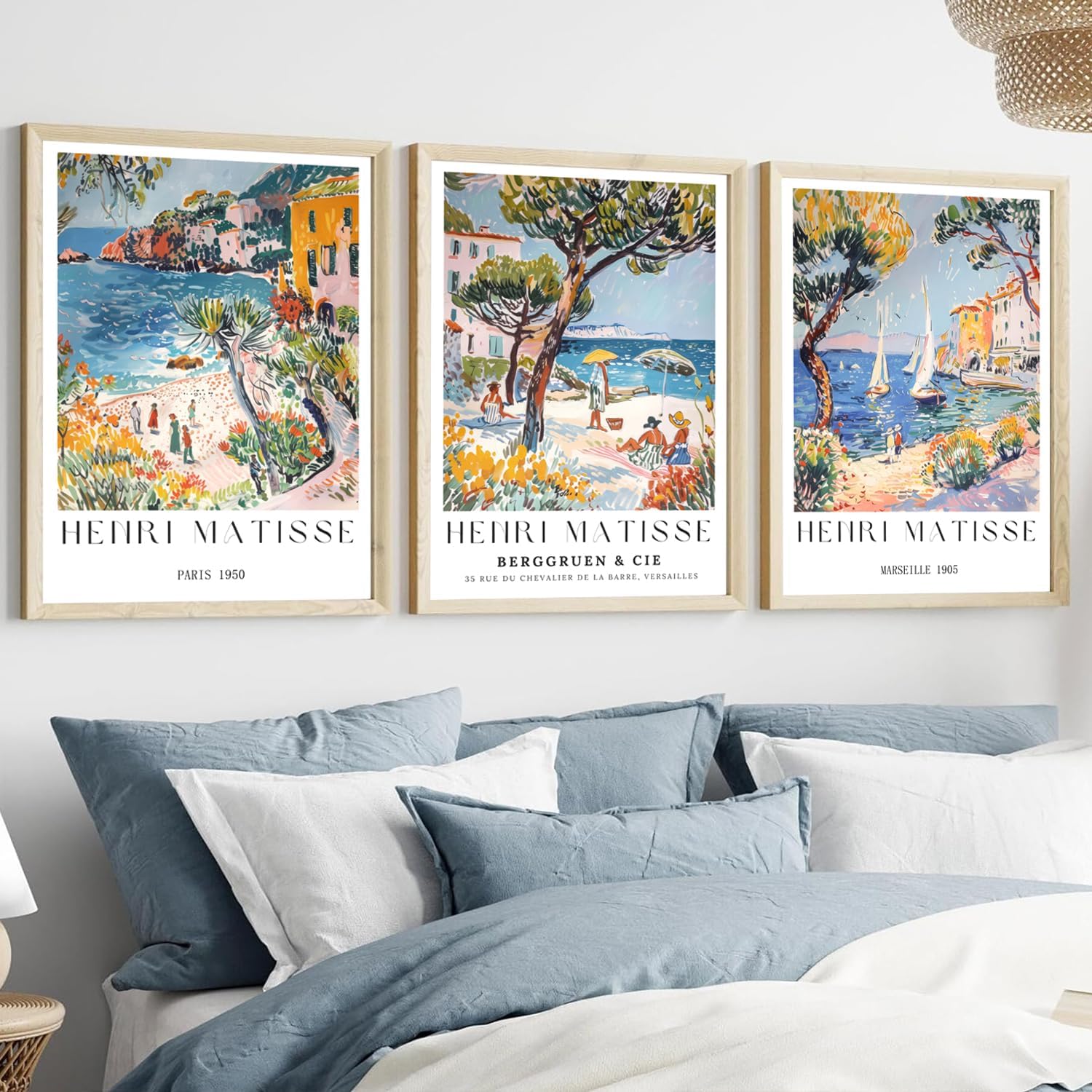 3 ชิ้น/ชุด ของสะสมงานศิลปะติดผ - Vintage Collectible Posters บทวิจารณ์และราคา