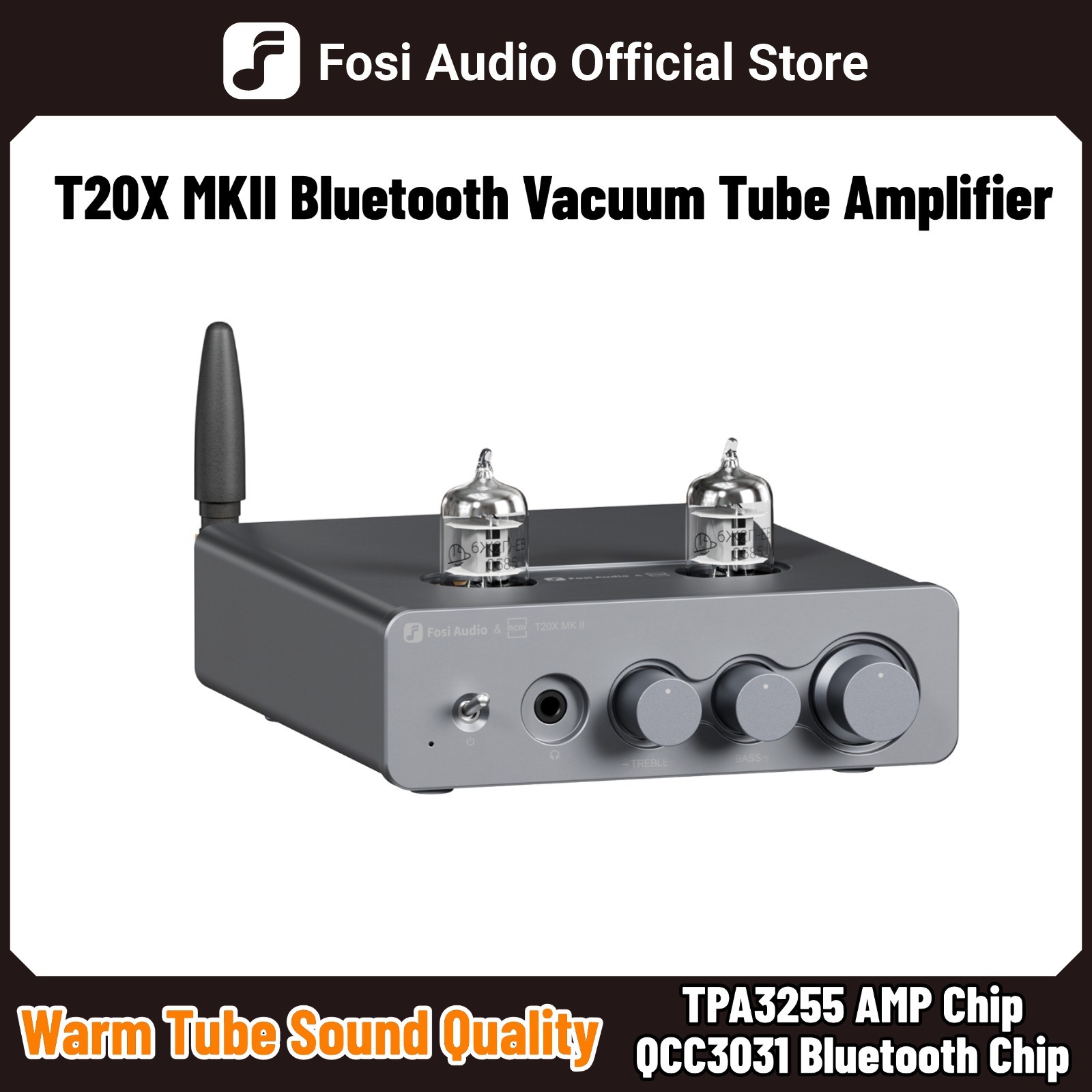 เครื่องขยายเสียงหลอดสุญญากาศ F - Tube Amplifier Part บทวิจารณ์และราคา